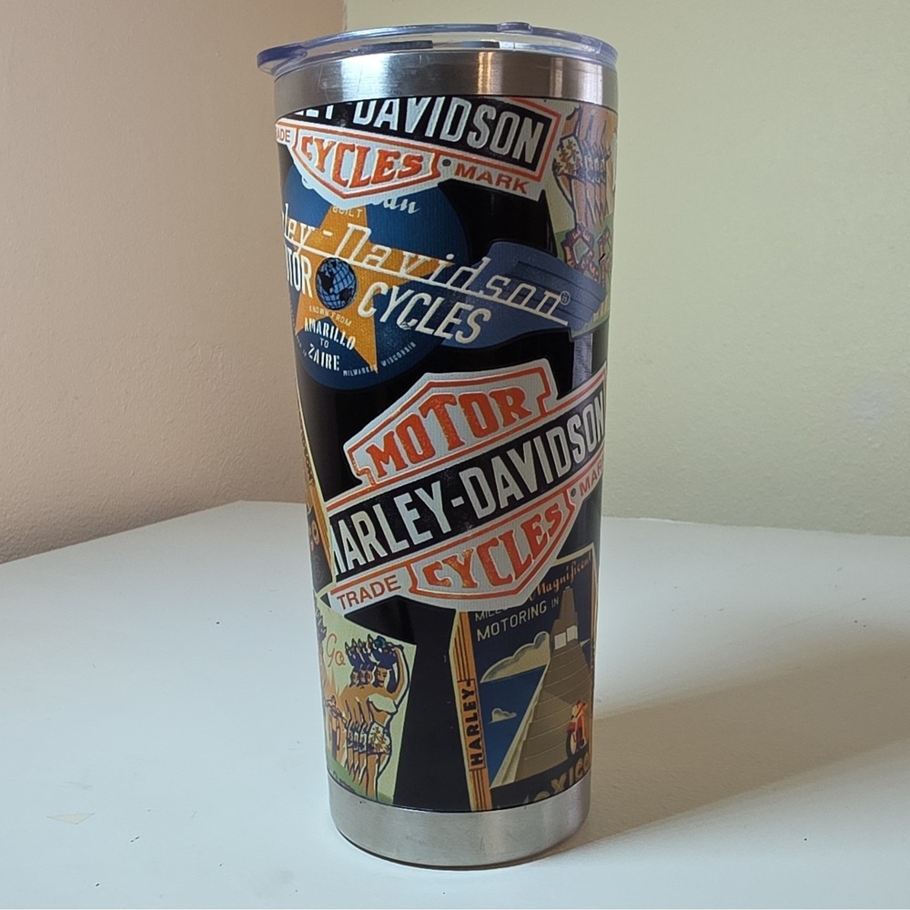 Harley-Davidson Stainless Steel Travel Tumbler with Lid ©2019